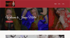 Desktop Screenshot of janicemillermusic.com